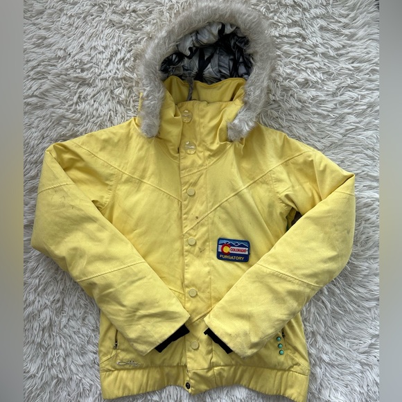 Oakley Jackets & Blazers - Oakley Gretchen Bleiler Duck Down Ski / Snowboard Jacket Size XS - Yellow